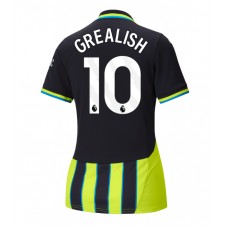 Manchester City Jack Grealish #10 Bortedrakt Kvinner 2024-25 Kortermet